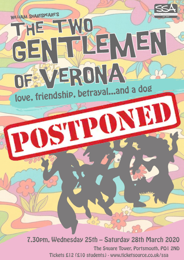 POSTPONED – The Two Gentlemen of Verona – POSTPONED